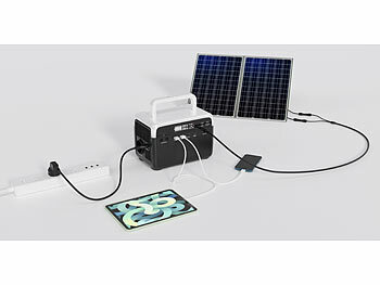 Powerbank und Solar-Konverter