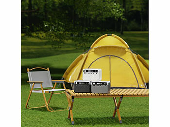 revolt Powerstation & Solar-Generator, 230 Wh, 230 V, 300 W & Solarpanel 60 W