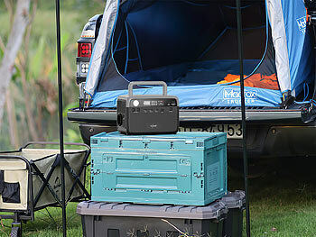 revolt Powerstation & Solar-Generator, 230 Wh, 230 V, 300 W & Solarpanel 60 W