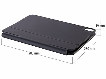 Beleuchtete Tastatur-Hülle für iPad