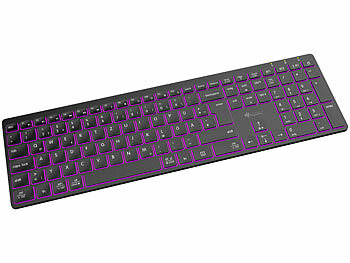Tastatur mit Hintergrundbeleuchtung in 7 Farben