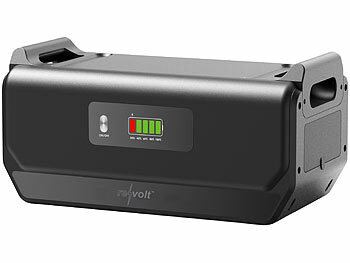revolt On-Grid-Powerstation & Solar-Konverter, Akku-Erweiterung,3 Solarmodule