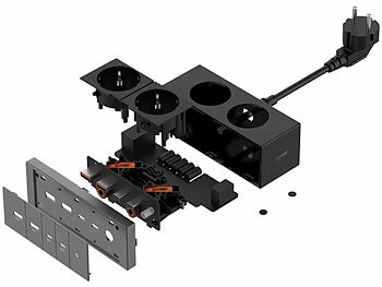 Büro Steckdosenleiste mit Schnellladefunktion