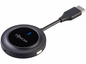 TVPeCee Wireless HDMI-Funk-Adapter mit Sender und Empfänger, 1080p, 5 GHz