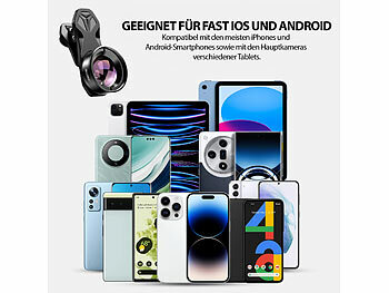 Makroobjektive für Handy zur Pflanzenaufnahme