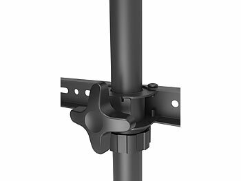 General Office Schwenkbarer TV-Ständer/-Halterung, Staffelei, für 40" - 65", schwarz