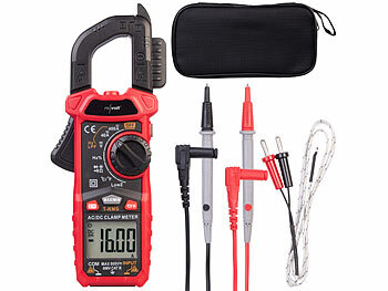 Multimeter: revolt Strommesszange AC & DC, Strom, Spannung bis 600 Volt, True RMS-4000