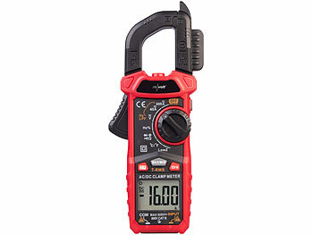 revolt Strommesszange AC & DC, Strom, Spannung bis 600 Volt, True RMS-4000