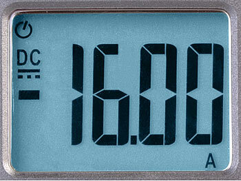 revolt Strommesszange AC & DC, Strom, Spannung bis 600 Volt, True RMS-4000