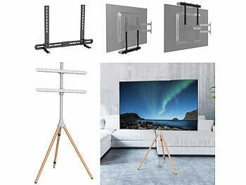General Office Schwenkbarer TV Ständer/ Halterung mit Universal-Soundbar-Halterung