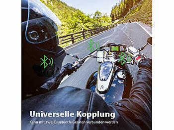 Motorrad-Headset Bluetooth