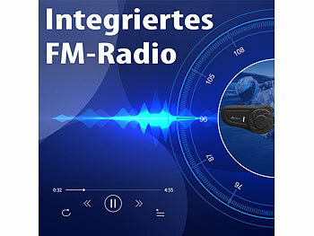 Motorrad-Headsets Intercom, Bluetooth