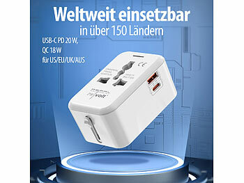 Reiseadapter EU auf USA