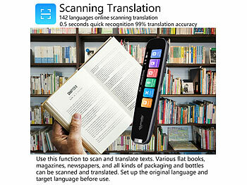 Übersetzer mit Touchscreen 