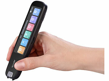 simvalley Mobile Übersetzer-Stift, 142 Online-Sprachen, Scan-Funktion, Touch-Display 