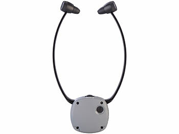 newgen medicals Digitaler TV-Funkkopfhörer und Hörverstärker, 2,4 GHz, bis 100 dB