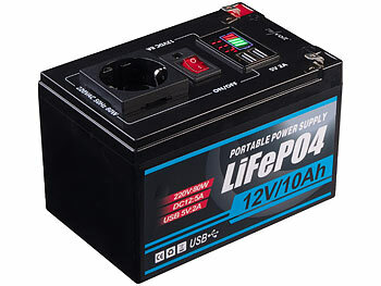 Ladefunktionen Akkus Ladegeräte USB Externe Stromversorgungen Inverter Balkone