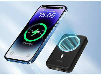 Induktionsladung Powerbank 