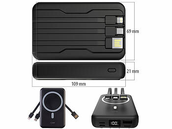 Backup Notfall Battery Batterie External Universal tragbar extern Charge Mobiler 