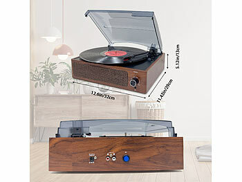 Retro-Vinyl-Plattenspieler 