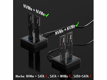 Dockingstation für schnelle SSD-Backups ohne Computer