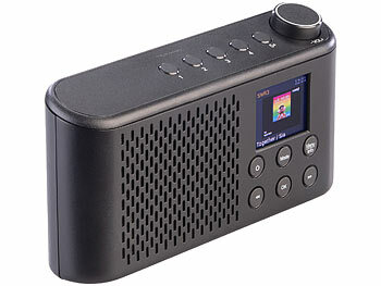 Radio Da Bagno VR-Radio MPS-800.bt – DAB+/FM, Bluetooth 4.2, USB, MicroSD, Vivavoce E Batteria, 6W, Display LCD