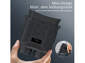 Digitales Nachtsichtgerät für Sichtprüfung am Bootssteg bei Nacht