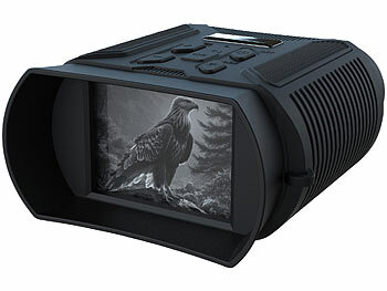 Zavarius Binokulares Akku-Nachtsichtgerät, QHD-Kamera, bis 500 m IR-Nachtsicht