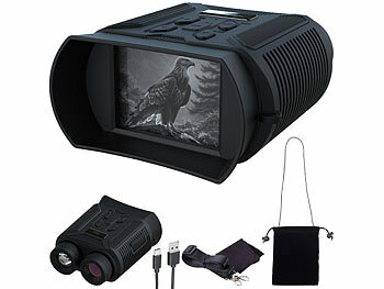 Nachtsichtkamera: Zavarius Binokulares Akku-Nachtsichtgerät, QHD-Kamera, bis 500 m IR-Nachtsicht