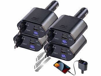 Cavo Ricarica RAPIDA USB Magnetico NERO 3A 360° e 180° USB, Tipo C, 1M