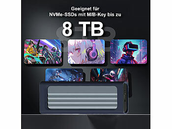 Plug and Play SSD Gehäuse