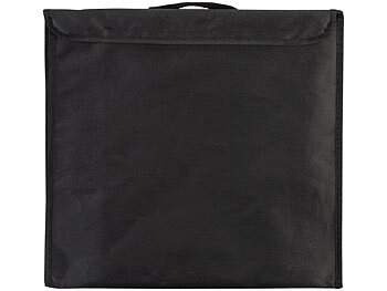 Somikon Fotobox zum Fotografieren, faltbar, mit LED-Licht, Versandrückläufer 