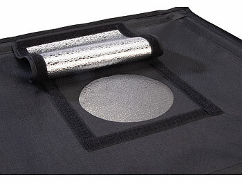 Somikon Fotobox zum Fotografieren, faltbar, mit LED-Licht, 60 x 60 x 60 cm