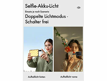 Farbtemperaturen Beleuchtungen Fotografie Modi Fotos Akkus Helligkeitsstufen