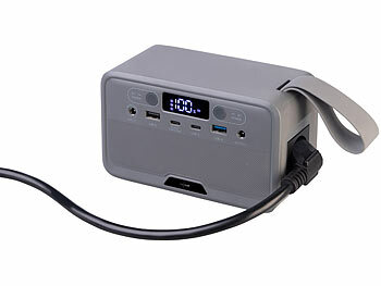 revolt Powerstation & Solargenerator mit 89,6 Wh, 230 Volt, 100 Watt