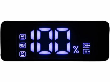 revolt Powerstation & Solargenerator mit 89,6 Wh, 230 Volt, 100 Watt