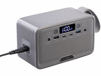 revolt Powerstation & Solargenerator mit 89,6 Wh, 230 Volt, 100 Watt