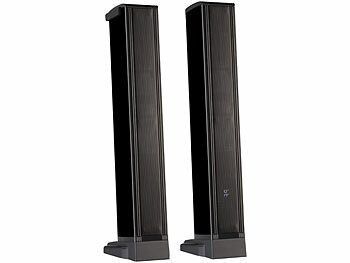 auvisio 2.2-Soundbar für TV-Geräte, teilbar, Dual-Subwoofer, Bluetooth, 180 W 