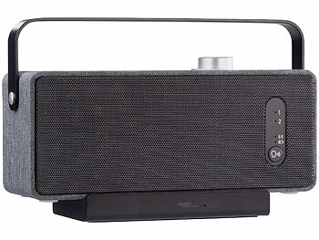 Tischlautsprecher: auvisio Mobiler TV-Lautsprecher, digitale Funk-Übertragung, 2 Hörprofile, Akku 