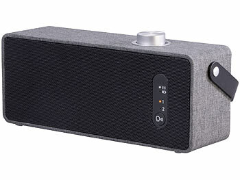 auvisio Mobiler TV-Lautsprecher, digitale Funk-Übertragung, 2 Hörprofile, Akku 