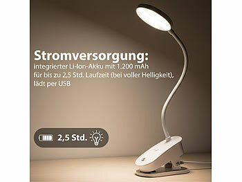 Klemmleuchte USB 