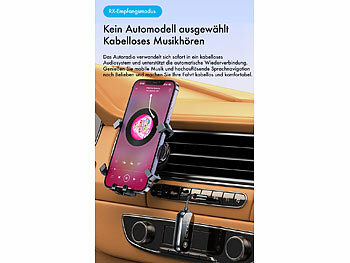 Transmitter AUX, Bluetooth 