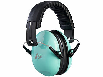 AGT 2er-Set Kapselgehörschutz für Kinder, SNR 27 dB, klappbar, verstellbar