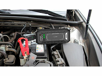 Powerbank mit Not-Starthilfe-Funktion für Auto Anzünder 