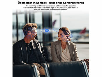 Echtzeit-Übersetzer-Ohrhörer