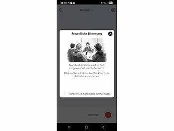 auvisio Clip-on-Ohrhörer und KI-Echtzeitübersetzer für 115 Sprachen, App