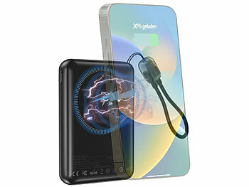 Qi-Powerbank für unterwegs