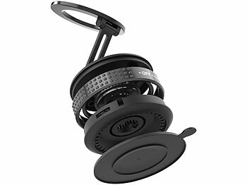 Callstel Vakuum-Saugnapf-Handyhalterung, magnetisch, Magsafe-komp., Metall 