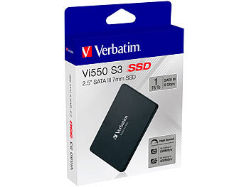 Verbatim Vi550 S3 SSD, 1 TB, 2.5", SATA III, 7 Versandrückläufer