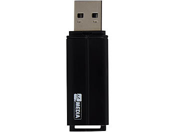 USB Stick Pen: MyMedia 32 GB USB-2.0-Speicherstick MyUSB Drive, schwarz
